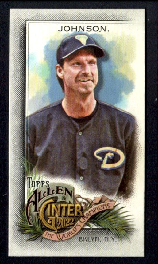 Randy Johnson 2022 Topps Allen & Ginter Mini Card Insert MLB Legend #78 Arizona - Image 1 of 2
