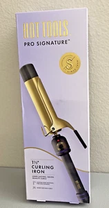 Hot Tools Pro Signature 24K Gold Curling Iron/Wand | Long-Lasting, 1 1/2" NEW - Picture 1 of 5