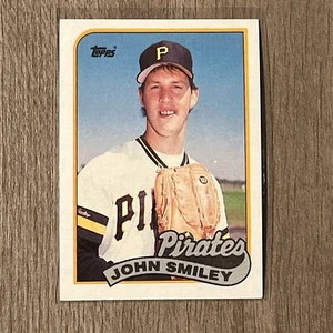 1989 Topps #322 John Smiley Pittsburgh Pirates Baseball Card - Picture 1 of 2