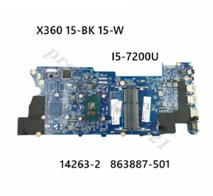 Für HP X360 15-BK 15-W I5-7200U Mainboard 448.06203.0021 863887-601 863887-001 - Bild 1 von 8