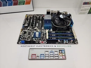Intel DX58SO2 Core i7-950 3.07GHz CPU 12GB Ram Motherboard w/Fan & I/O Plate - Afbeelding 1 van 6