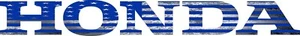 HONDA TALON 2019-2022 TAILGATE GRAPHICS USA AMERICAN FLAG BLUE & GRAY MATTE - Bild 1 von 1