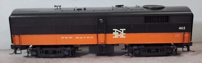 New Haven RR ALCO FB-2 Diesel Orange & Black 0465 Life Like HO Custom Paint - Image 1 of 4