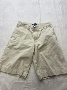 Ralph Lauren Shorts Youth Size 14 Khaki Chino Outdoors Casual Cotton - Picture 1 of 7
