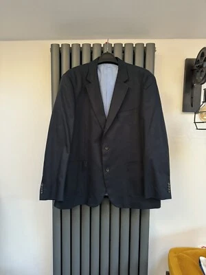 Bnwot New Paul Costelloe Navy blue designer smart blazer size 44" regular