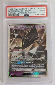 2017 Pokemon SM Black Star Promo #SM58 Necrozma GX-Holo PSA 8 - Picture 1 of 2