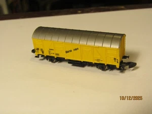Marklin Mini Club Z Scale 8606 Round Top Box Freight Car Bananan DB - Picture 1 of 4