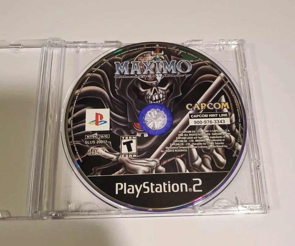 Maximo: Ghosts to Glory (Sony PlayStation 2 PS2, 2002) DISC ONLY Authentic - Image 1 of 1
