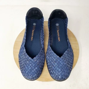 Bernie Mev scarpe da passerella donna 40 blu sandali bassi minimalisti leggeri - Foto 1 di 11