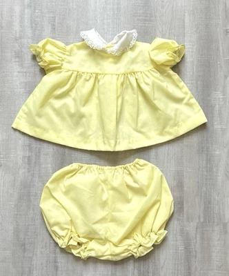 1940s 1950s Two Piece Baby Outfit with Bloomers - Image 1 of 4