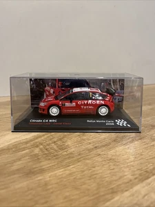 Miniature Altaya Citroën C4 WRC S Loeb D Elena Rallye Monte-Carlo 2008 1/43 - Picture 1 of 6