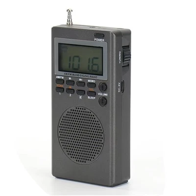 Tragbarer FM AM Radio Wecker Sleep Timer Digitalradio toller Empfang5124 - Bild 1 von 4