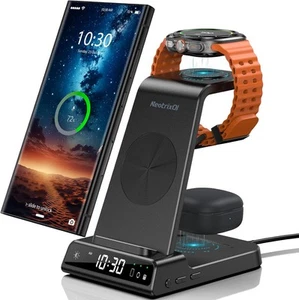 Wireless Charger für Samsung Ladestation für Galaxy S25 Ultra, Induktive L - Bild 1 von 6