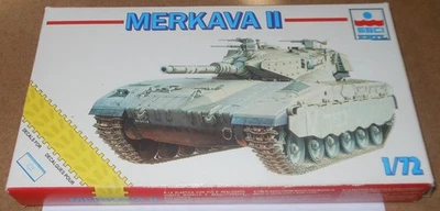 MODELLINO ESCI CARRO ARMATO "MERKAVA II" COD.8338 - Immagine 1 di 4