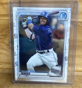 2020 Bowman Chrome Mega Box BCP1  Wander Franco refractor rookie card Rays - Picture 1 of 2