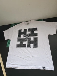 Hawaii’s Finest Camiseta Blanca HiFi Para Hombre Talla XL Negra Logo Daño Estenopeico - Imagen 1 de 7