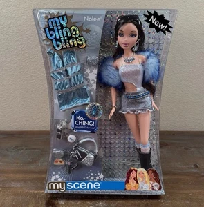 Barbie My Scene My Bling Bling Nolee Doll Accessories & Bling Ring 2005 nuevo en caja - Imagen 1 de 18