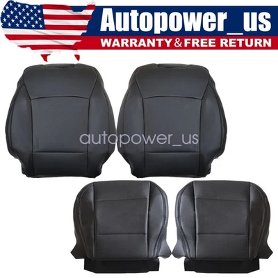 For 2015 2014 2015 2016 2017 2018 2019 Subaru Outback Leather Seat Cover Black Foto 1 de 4