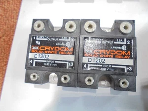 CRYDOM SOLID STATE RELAY D1202 2pcs. - Picture 1 of 1