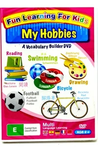 FUN LEARNING FOR Kid's children's: My Hobbies -Kids DVD Series New Region ALL - Picture 1 of 2