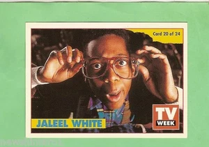 AUSTRALIAN  TV WEEK  CARD #20 - JALEEL WHITE, FAMILY MATTERS - Picture 1 of 1