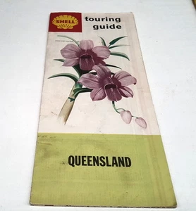 1963  SHELL Oil Co. ROAD MAP of  QUEENSLAND Australia - Picture 1 of 1