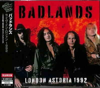 BADLANDS LONDON ASTORIA 1992 JAPAN CD jp Foto 1 de 3