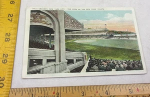Polo Grounds Home of the New York Giants 1924 postcard Scarce! - Picture 1 of 2