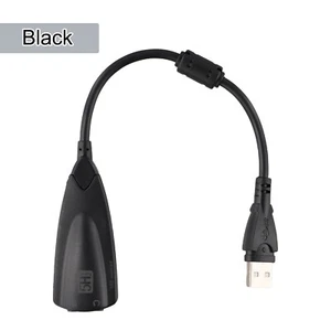 Carte Son 7.1 Canaux Carte Son USB Carte Son Externe Neuf Pratique - Photo 1/13