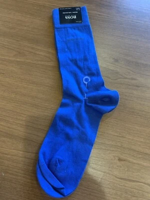 Calcetines hasta la rodilla Boss Hugo Boss Marc Colores 7-13 talla única azul Foto 1 de 4