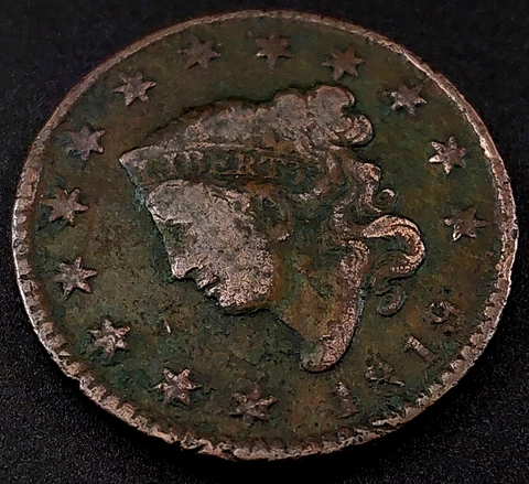 1819 Coronet Head Large Cent! Cover