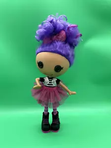 Lalaloopsy 10" Storm E. Sky Doll Purple Rooted Hair Netflix Rocker 2016 HTF Cute - Picture 1 of 6