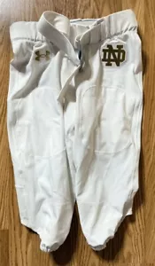 Notre Dame Football team issued 2022 Shamrock series Under Armour Pants - Picture 1 of 5