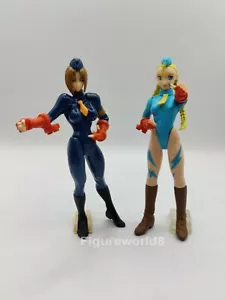 Beautiful Cammy & Juli M Sexy Dolls Capcom Street Fighter Video Game Figures - Picture 1 of 12