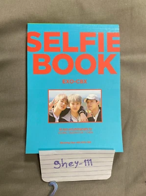 EXO-CBX Selfie Book KPOP Photobook Chen Baekhyun Xiumin  - Image 1 of 4