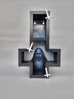 Cross Shelving Display Gothic Homeware - Valak - The Nun - Image 1 of 2