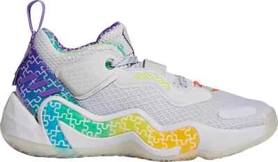 adidas Kids  Grade School D.O.N. Issue #3 Basketball Shoes GY2843 Size Y3.5 New - Image 1 of 4