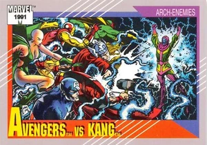 AVENGERS VS. KANG / 1991 Marvel Universe Series 2 (Impel) BASE Card #96 - Picture 1 of 2