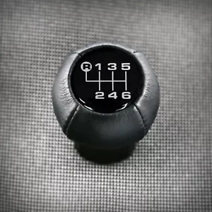 Audi 6-Gang Leder Schaltknauf S2 RS2 A3 8L A6 S6 C5 A4 S4 B5 A8 D2 B2 V8 - Bild 1 von 3