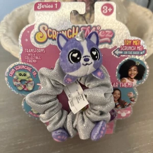 Serie 1 Brillo Scrunchmiez Scrunchie/Mochila ClipUnicornio *Raro Ultra Wave* - Imagen 1 de 3