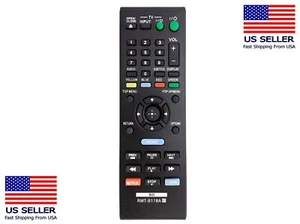 New Replaced Remote RMT-B118A for Sony Blu-ray Player BDP-S1100 BDP-S185WM - Picture 1 of 4