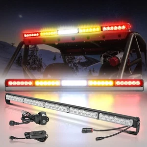 30 Inch Chase Light Bar Rear LED Strobe Lights w/Turn Signal Reverse Brake Ru... - Bild 1 von 9