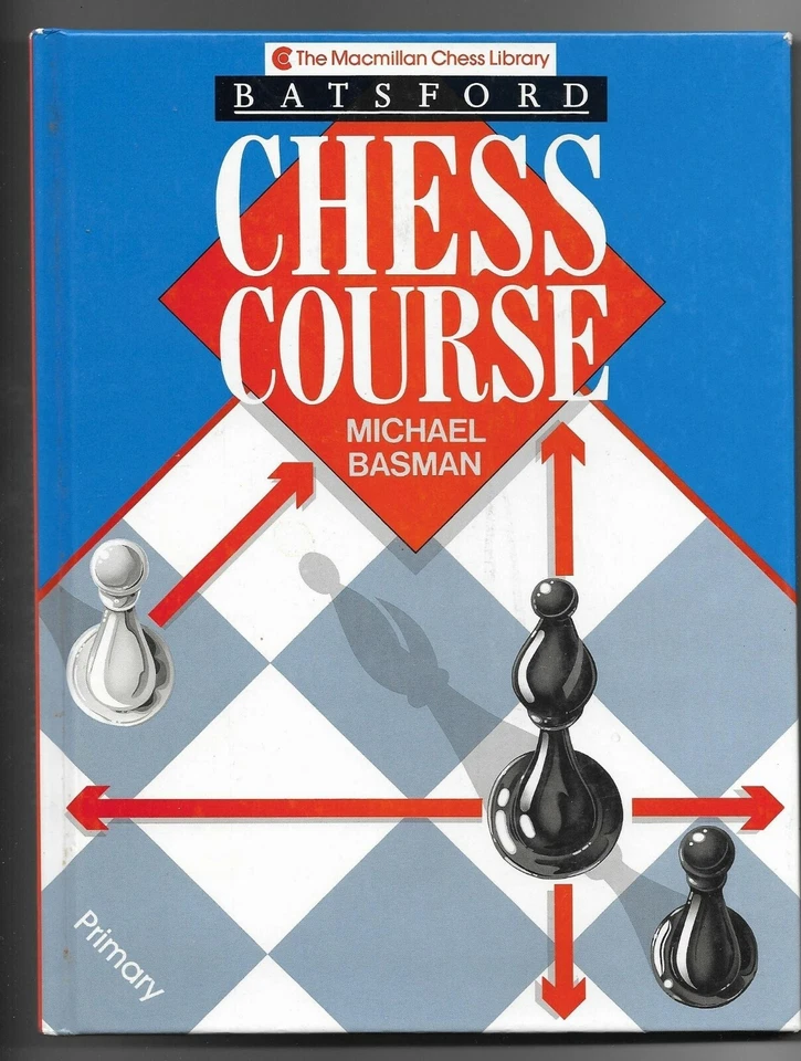 Curso de Ajedrez Batsford, por Michael Basman - Biblioteca de Ajedrez Macmillan 1990 - 1ª Edición Foto 1 de 1