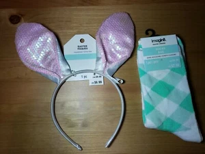 Easter Girls Heasband And 1 Pair Of Socks. π°πΈπ£ celebrate. - Picture 1 of 4