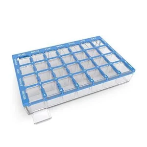 Ezy Dose Weekly (7-Day) Pill Organizer, Vitamin and Medicine Box, Small - Picture 1 of 7