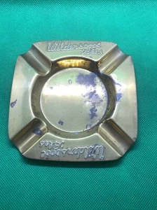 VINTAGE Wilderspool Ales METAL ASH TRAY, Mancave , Bar Pub - Picture 1 of 4