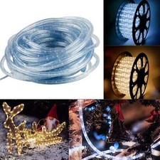 2-100M LED Lichtschlauch Lichterschlauch Lichterkette Innen/Aussen Dekor IP65