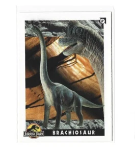 1993 Topps Jurassic Park Puzzle Stickers #6 Brachiosaur NMMT - Picture 1 of 2