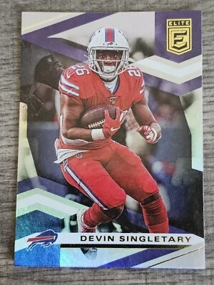 2020 Panini Elite #10 Devin Singletary Buffalo Bills - Image 1 of 2