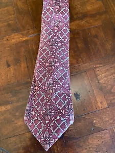Hermes Burgundy Tassel Design 590 - Picture 1 of 5